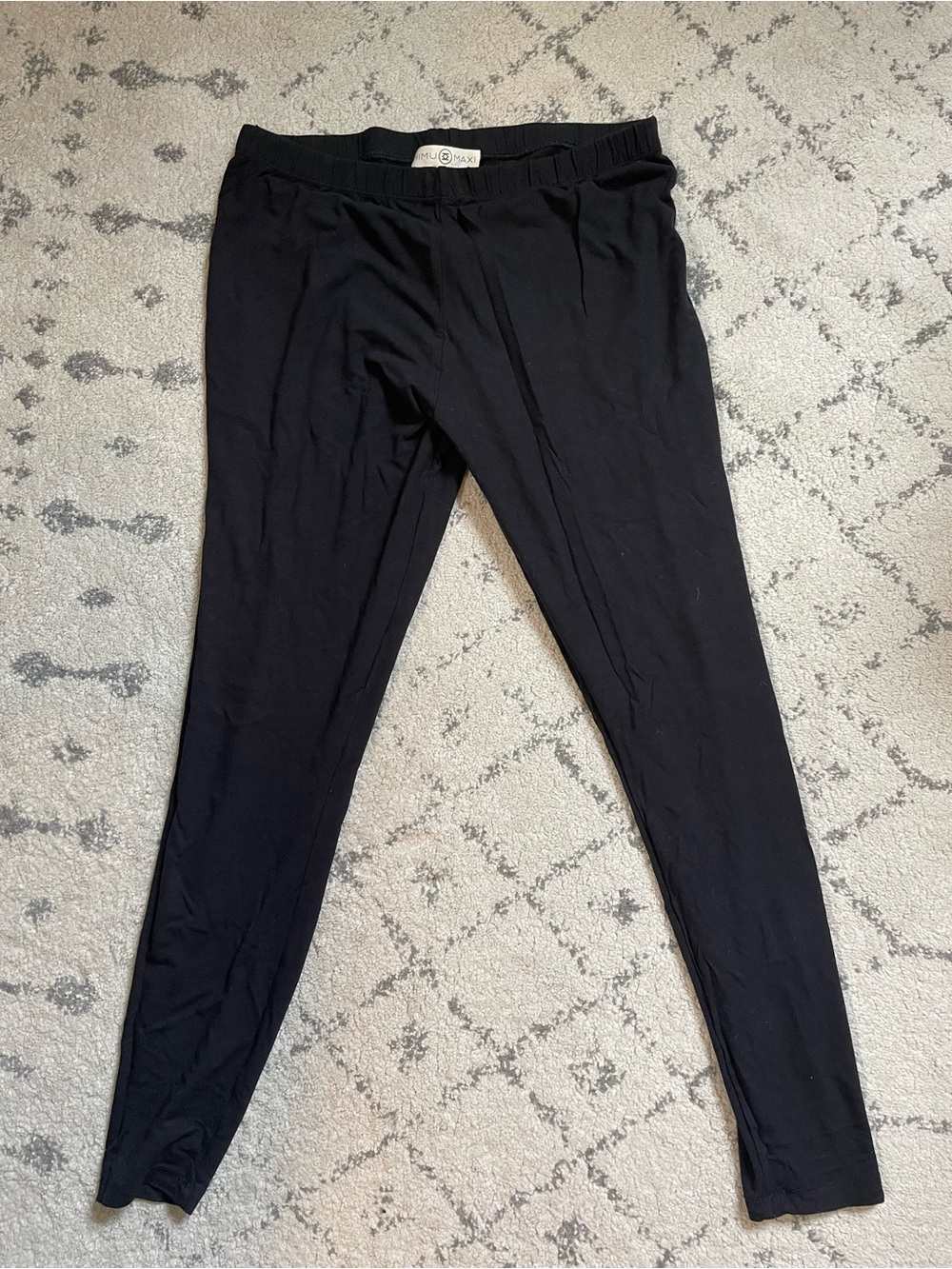 Mimu Maxi Loyal Leggings Black Size L